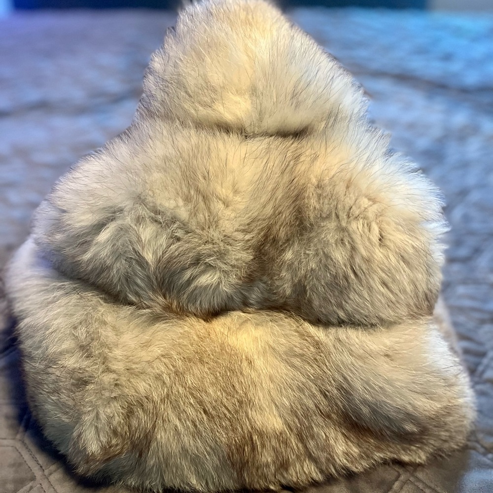 Real Fox fur shawl